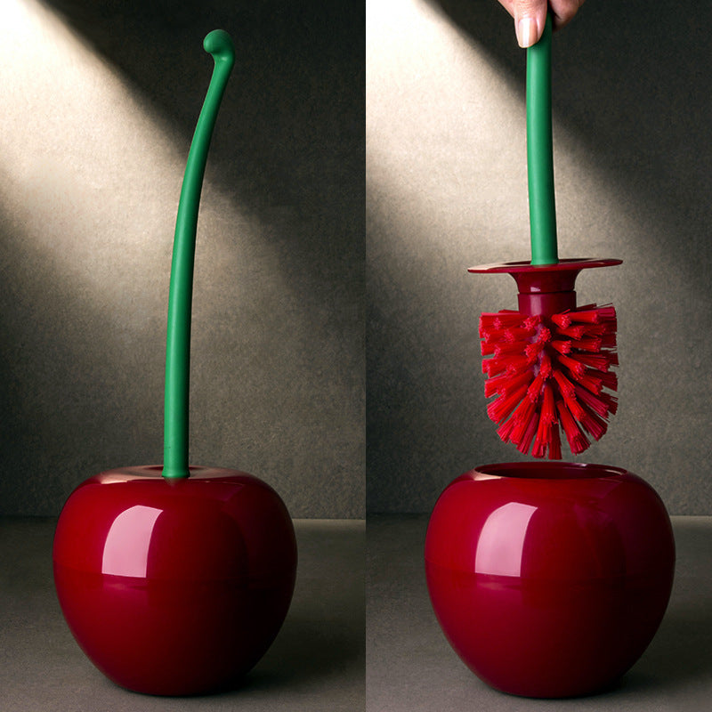 Cherry Long Handle Soft Hair Household Toilet Brush