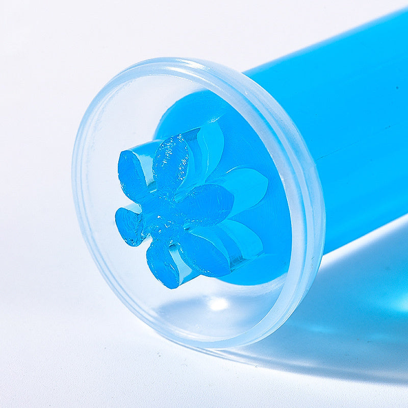 Flower Aromatic Toilet Gel Toilet Deodorant Cleaner Tools