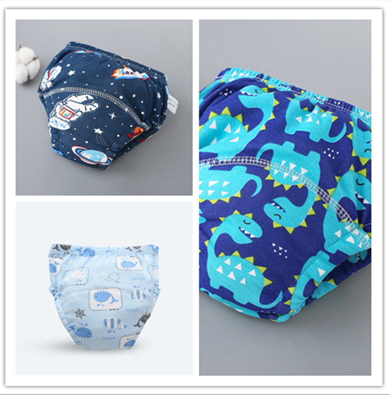Training Pant Underwear Washable Diaper Cover Breathable Baby Summer Style