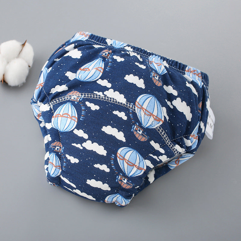Training Pant Underwear Washable Diaper Cover Breathable Baby Summer Style