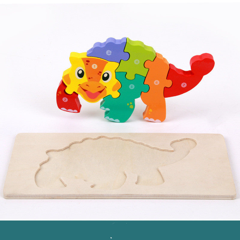 Wooden Three-dimensional Toys