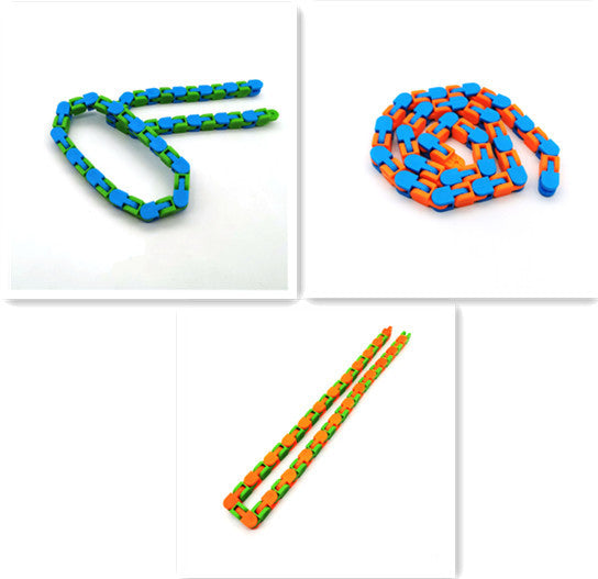 Funny Fidget Chain Anti Stress Toy Bracelet Puzzle Educational Toys