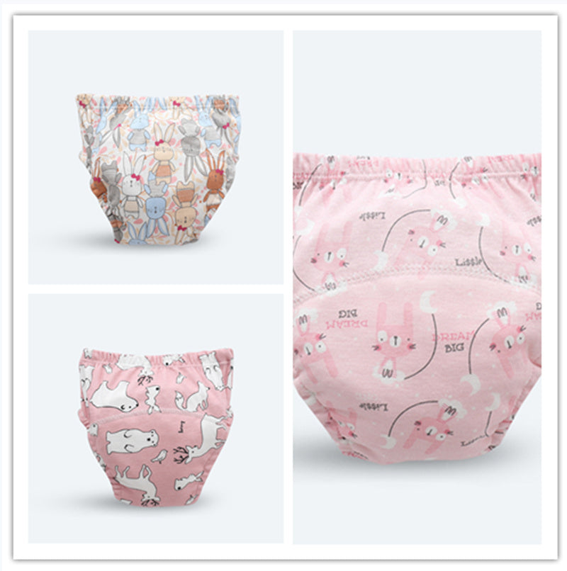 Training Pant Underwear Washable Diaper Cover Breathable Baby Summer Style