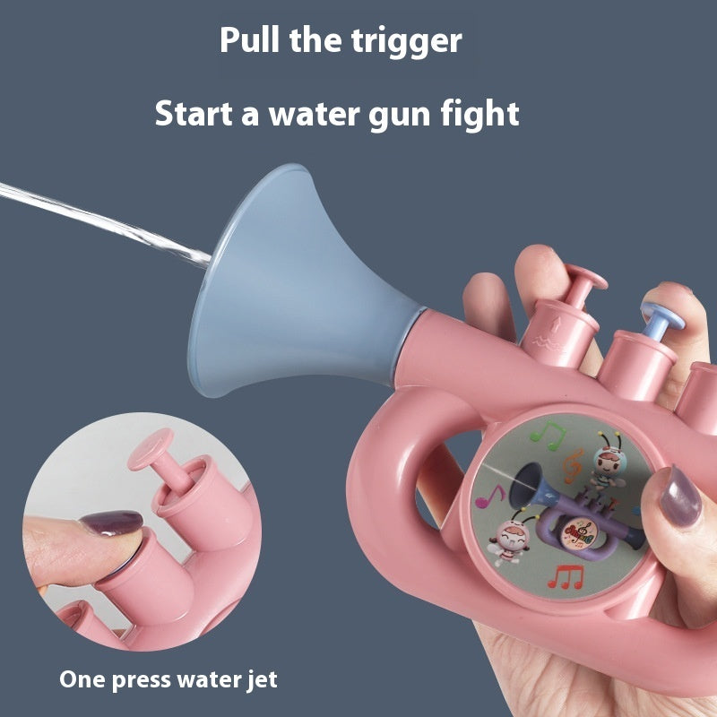 Horn Press Water Trumpet Children's Beach Toys