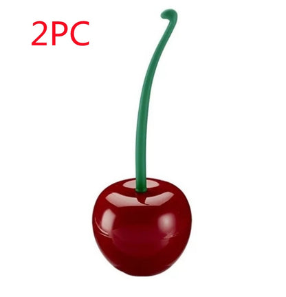 Cherry Long Handle Soft Hair Household Toilet Brush
