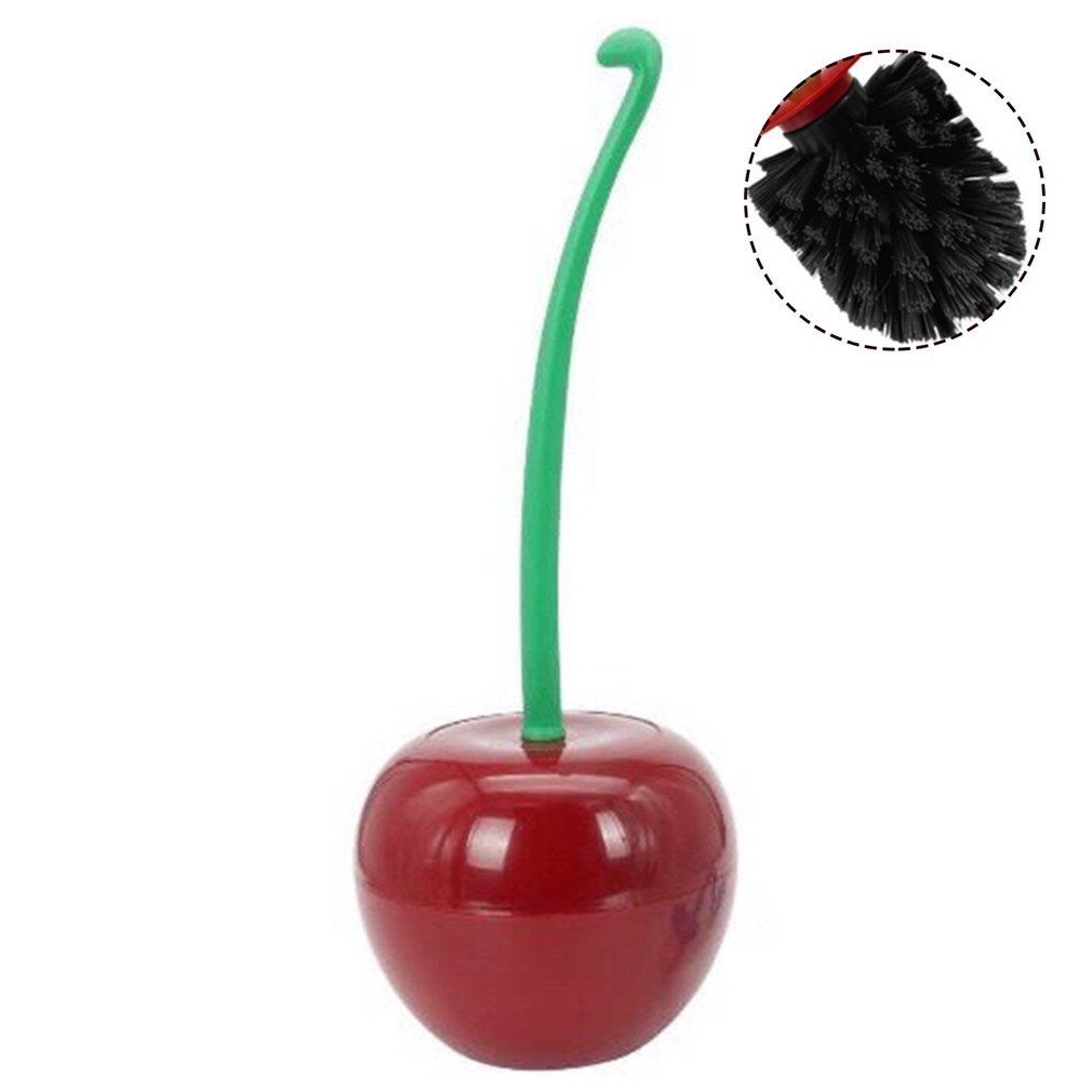 Cherry Long Handle Soft Hair Household Toilet Brush