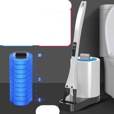 Toilet Cleaning Brush with Disposable Accessories Long Handle Cleaner Tool Bathroom