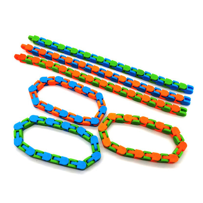 Funny Fidget Chain Anti Stress Toy Bracelet Puzzle Educational Toys