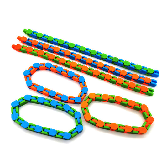 Funny Fidget Chain Anti Stress Toy Bracelet Puzzle Educational Toys