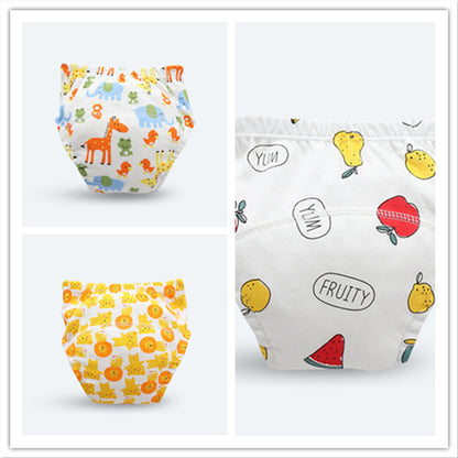 Training Pant Underwear Washable Diaper Cover Breathable Baby Summer Style