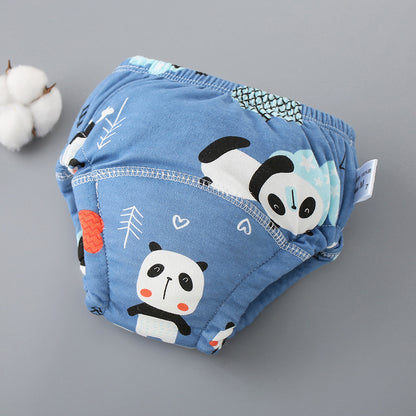Training Pant Underwear Washable Diaper Cover Breathable Baby Summer Style