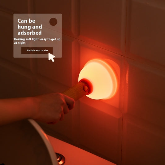 Toilet Suck Small Night Lamp Silicone