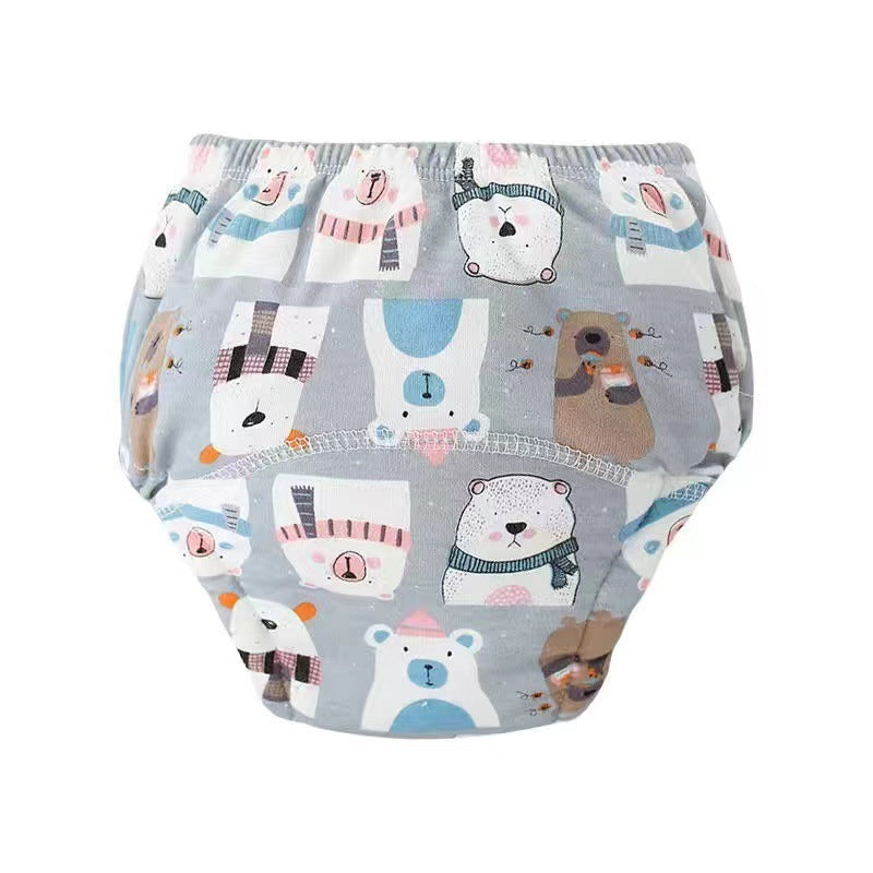 Training Pant Underwear Washable Diaper Cover Breathable Baby Summer Style