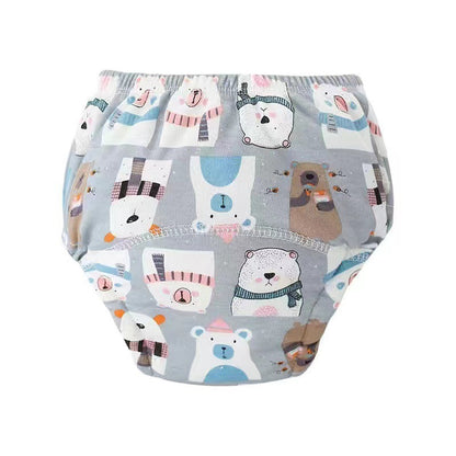 Training Pant Underwear Washable Diaper Cover Breathable Baby Summer Style