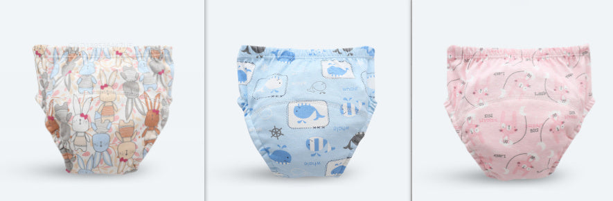 Training Pant Underwear Washable Diaper Cover Breathable Baby Summer Style