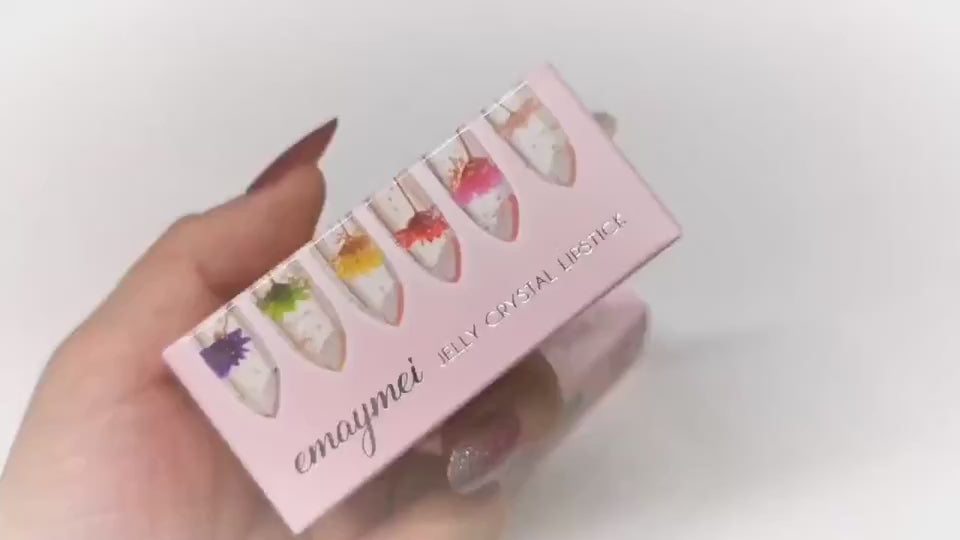 Jelly Flower Lipstick Color Changing Lip Gloss Moi